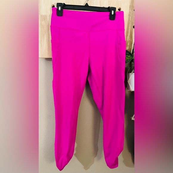 Free People Movement Solid Wave Rider Legging Living Magenta Size LARGE. EUC - Picture 4 of 9